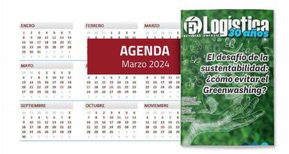 Agenda de actividades Marzo 2024